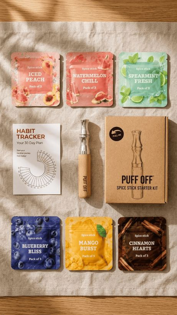 Nicotine Inhalder Puff Off | Break the cycle – No Nicotine Inhaler